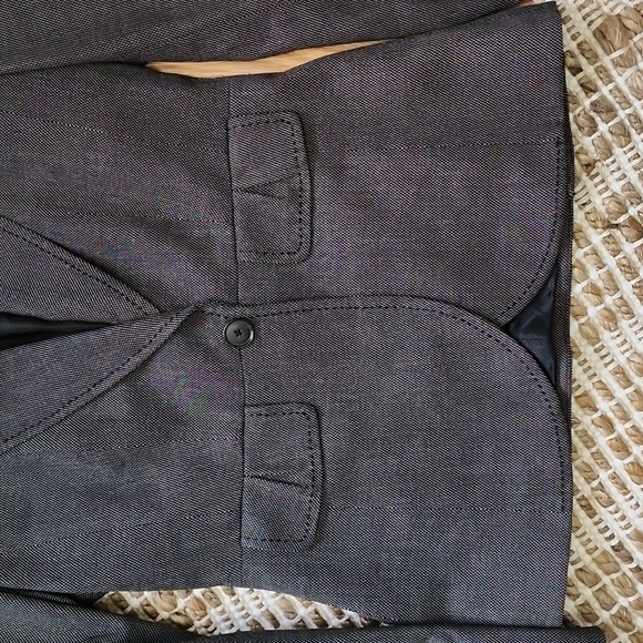 NWOT☆White House Black Market ☆Charcoal Grey Blazer Jacket - Picture 4 of 7